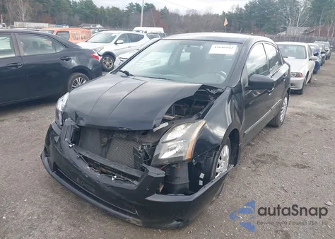 2012 Nissan Sentra 2.0 S from USA, damaged, VIN 3N1AB6AP1CL607371